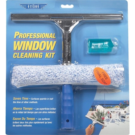 Ettore Rubber Window Cleaning Kit 3-Piece 04991-S